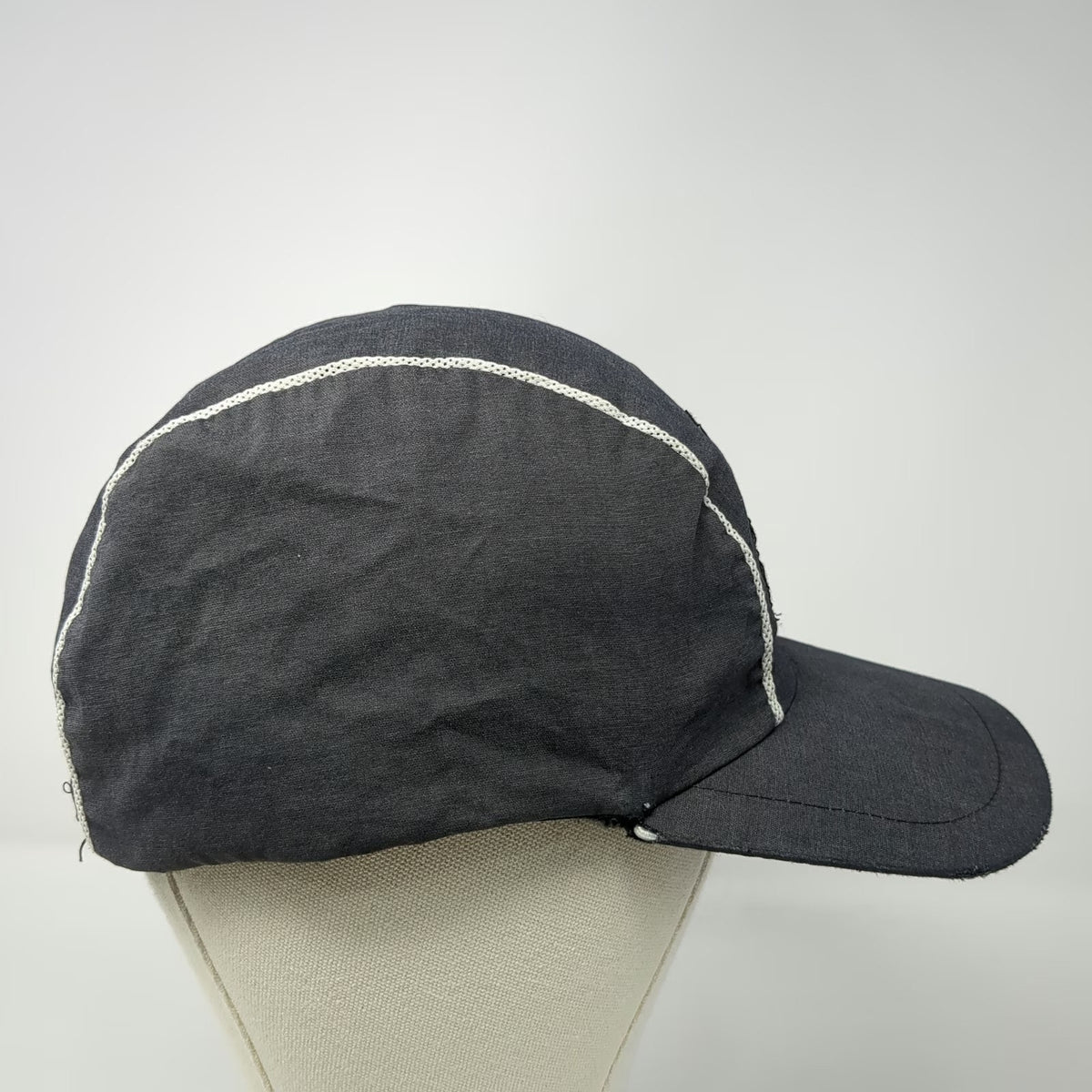 Versace Baseball Cap Gray One Size Olympic Museum Lausanne Medusa Strapback Hat