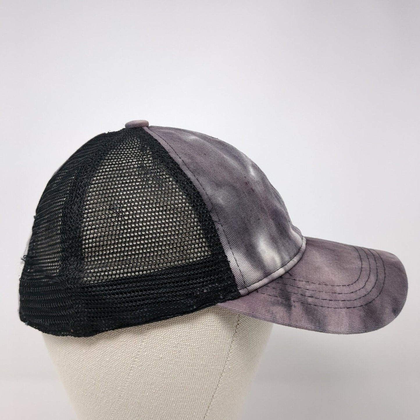 C.C Exclusives Strapback Trucker Hat Multi One Size Ponytail Mesh Back