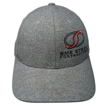 Port Authority Snapback Gray OSFM Hat SME Steel Contractors SLC Airport Program