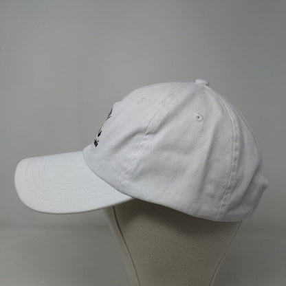 American Dry Goods Mens Slideback Hat White OSFA Embroidered Sandestin Golf Club