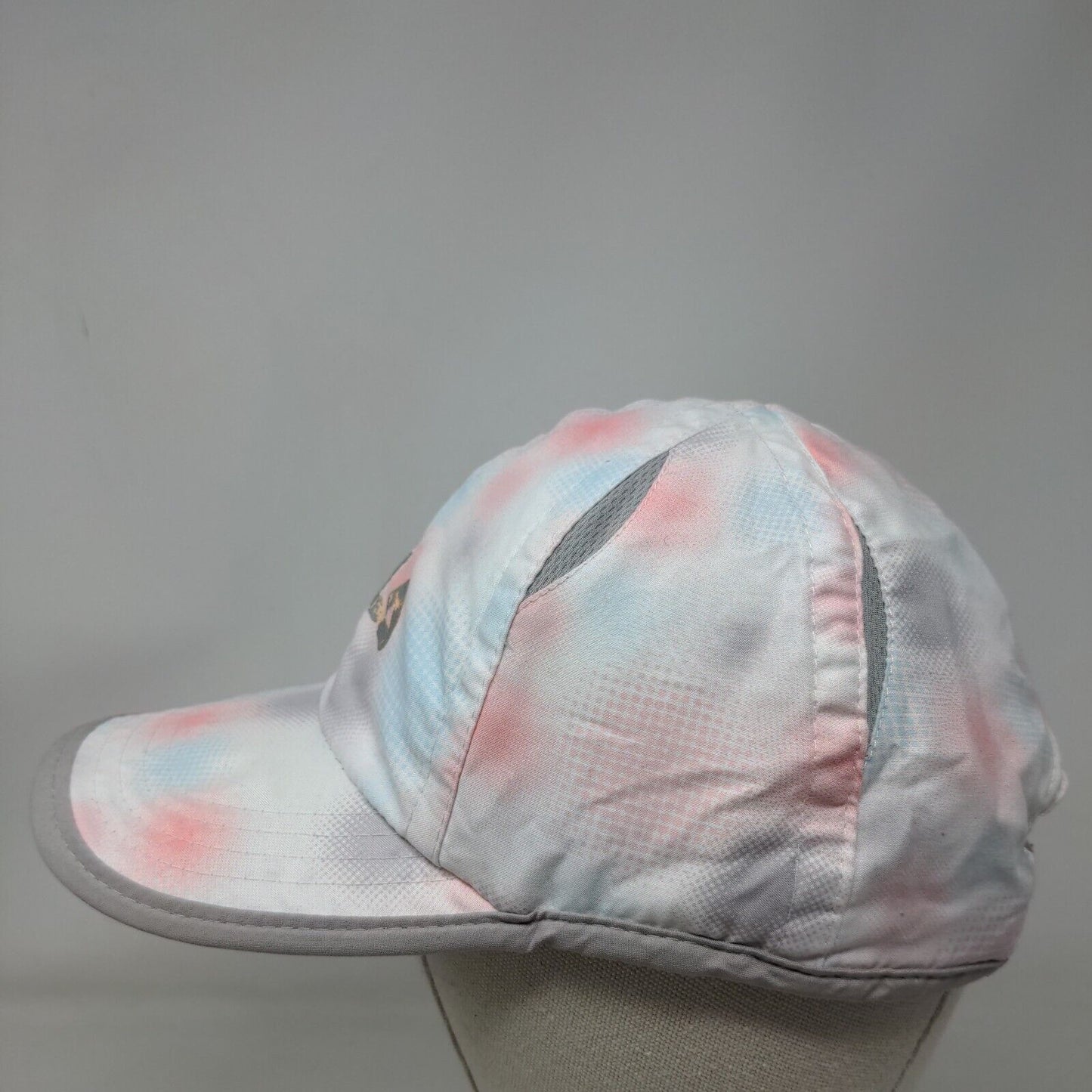 FILA Strapback Hat Multicolor One Size Adjustable Tie Dye Breathable 5 Panel