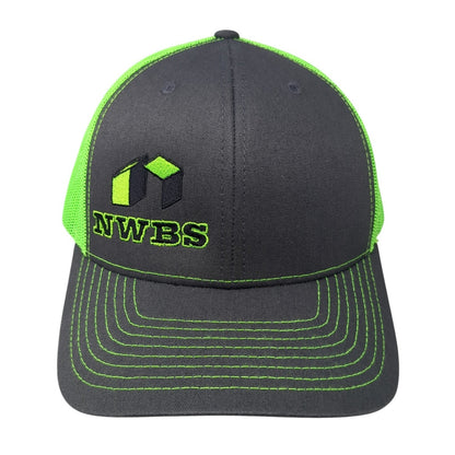 NWBS Snapback Trucker Hat Multicolor One Size Adjustable Mesh Back Richardson