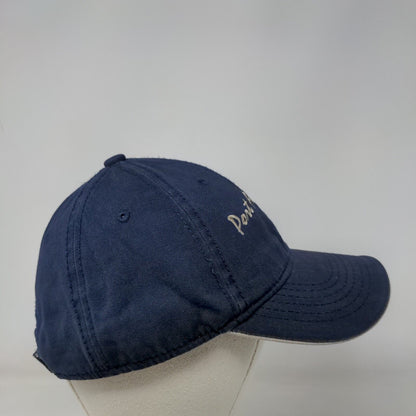 Port Aransas Texas Strapback Hat Blue One Size Embroidered Jhats