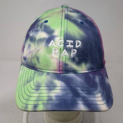Sportsman Baseball Cap Blue Green Purple Tie-Dye Acid Rap Chance One Size Hat