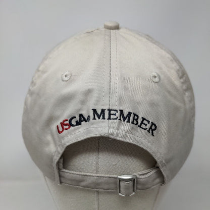 US Open 2012 The Olympic Club Slideback Hat Tan One Size USGA Member