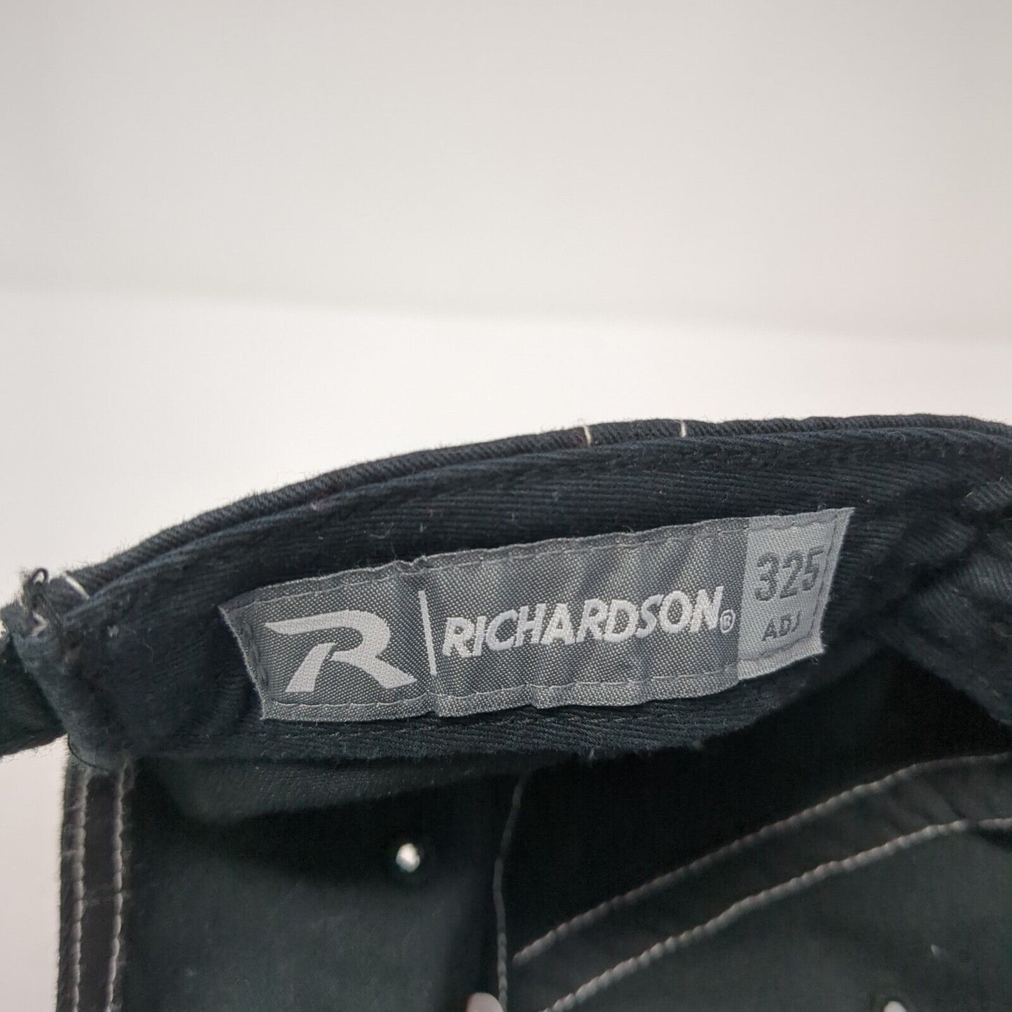 Field House Sports Center Strapback Hat Black OS Adjustable Richardson Cotton