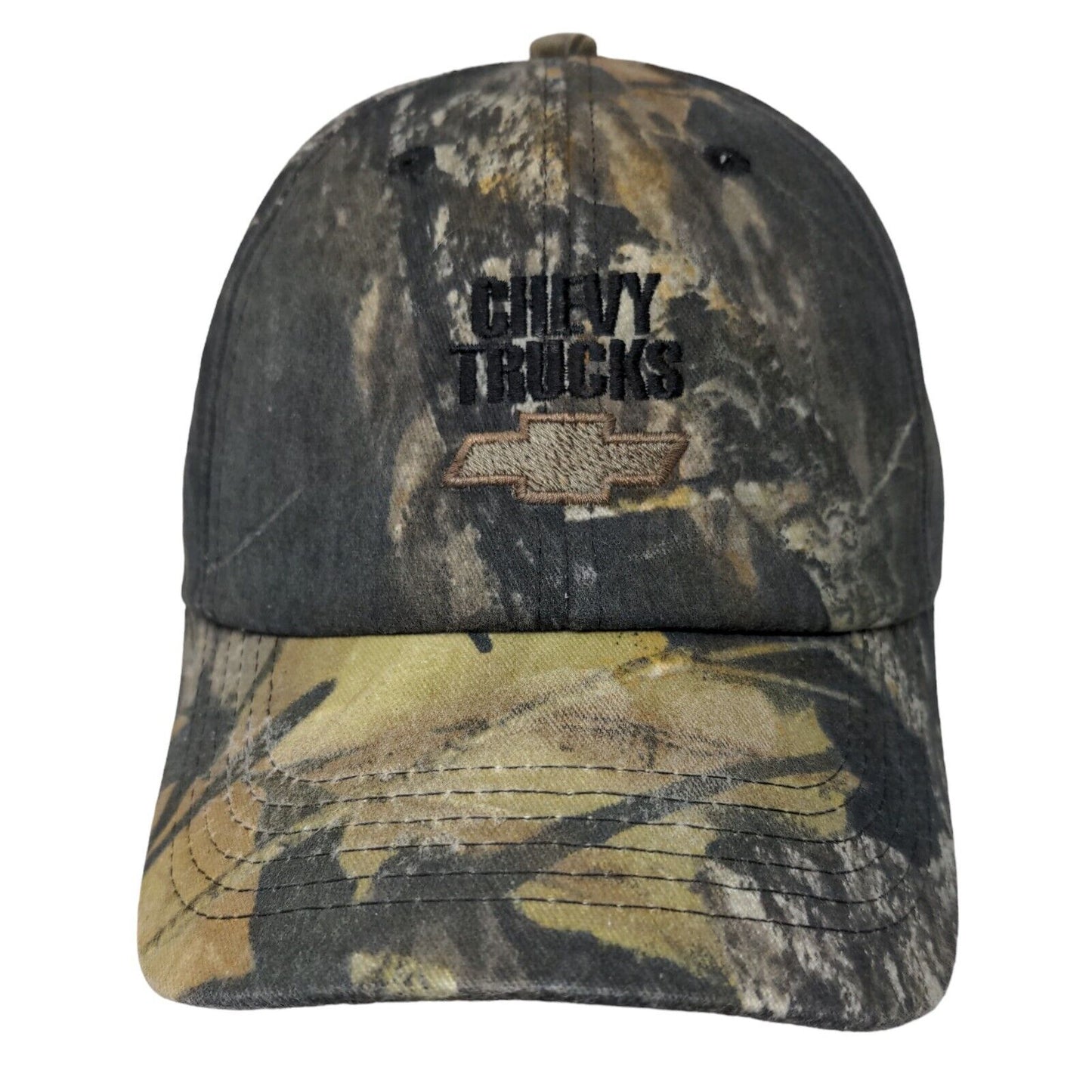 Chevy Trucks Snapback Hat Camouflage One Size Adjustable Embroidered 6 Panel