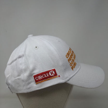 Circle K Premium Our Best Fuel Strapback Hat White One Size Embroidered