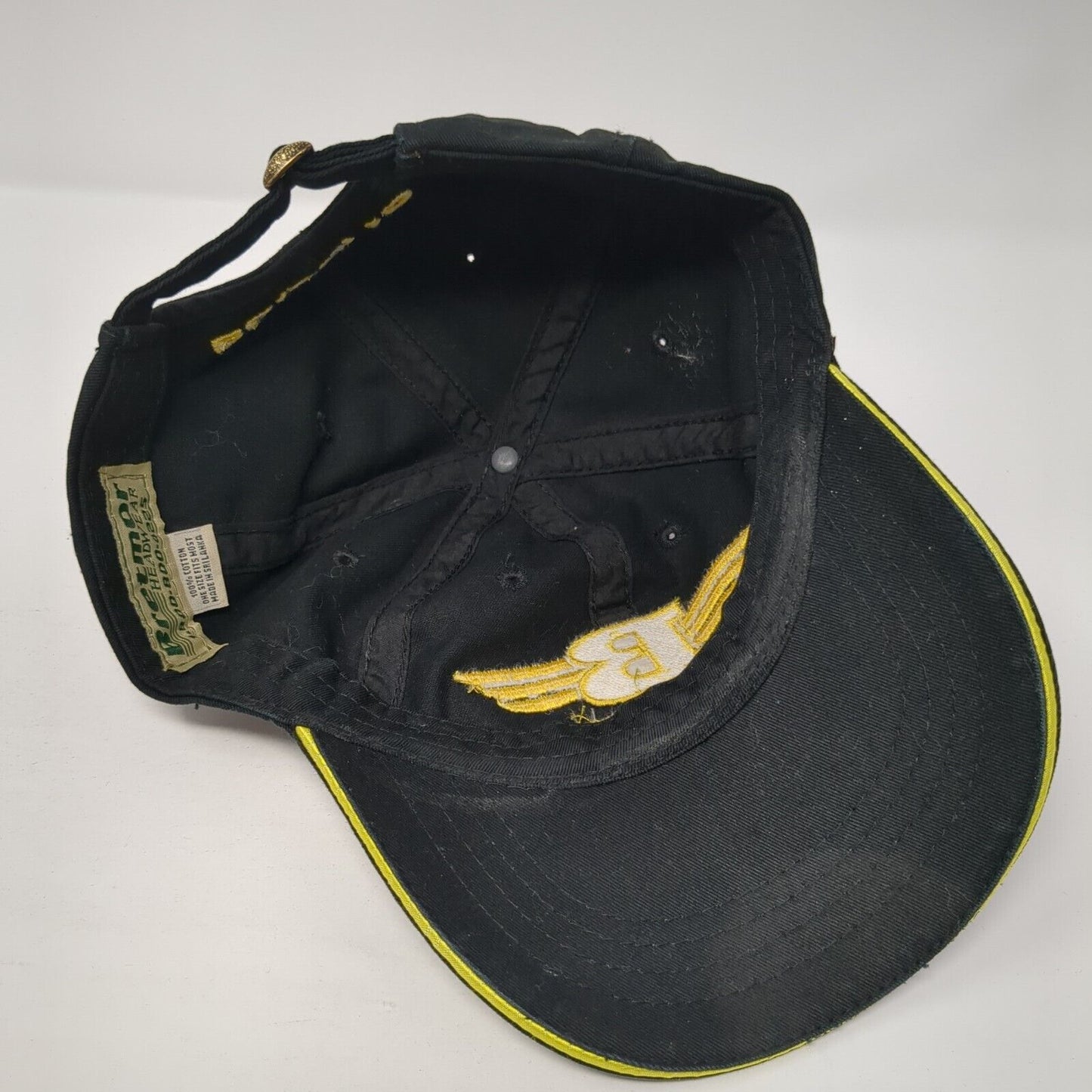 Big Twin Boise ID Slideback Hat Black One Size Adjustable Embroidered Bretmor