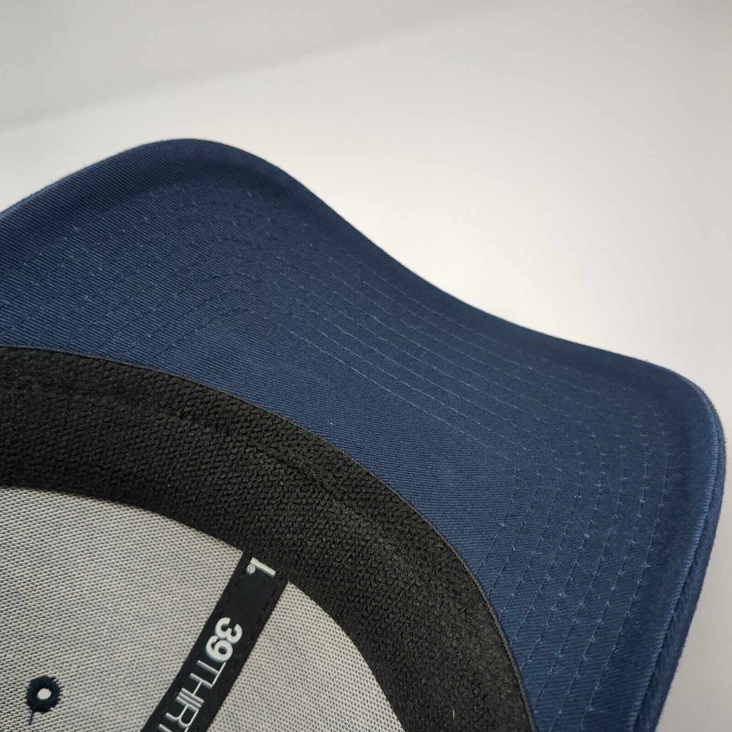 Mavericks Fitted Mesh Back Hat Blue S-M Stretch Solid New Era 39Thirty
