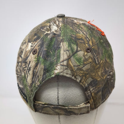 Dri Duck Baseball Cap Green Camo One Size Silver City Idaho Hunting Antler Hat