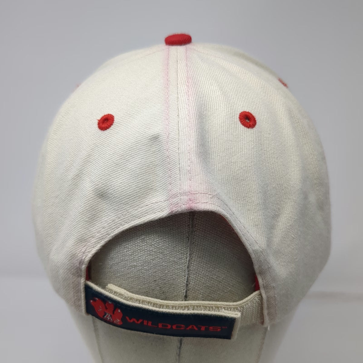 Arizona Wildcats NCAA Twins Enterprise Cap Beige Red Blue One Size Hat Strapback