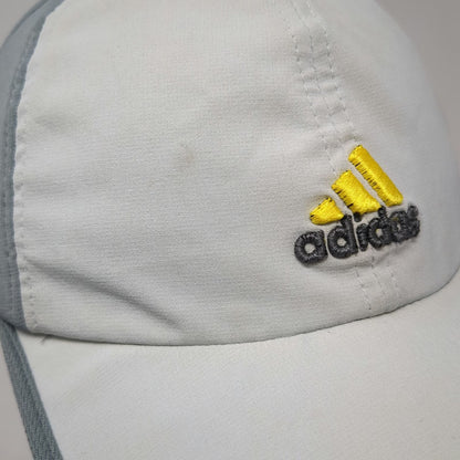 Adidas Baseball Cap Gray One Size Adizero Mesh Running Training Performance Hat
