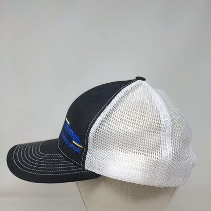 General Equipment Supplies Snapback Mesh Back Trucker Hat Black One Size