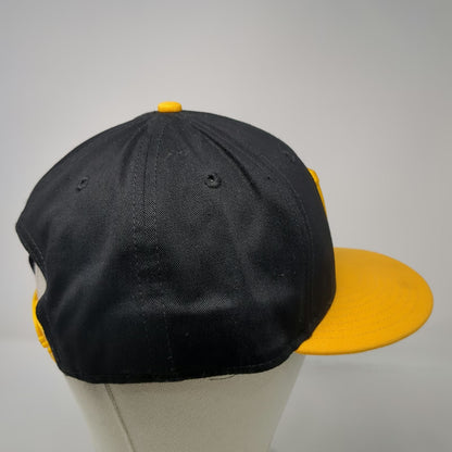 New Era Pittsburgh Pirates MLB Snapback Hat Black Yellow OSFM 9FIFTY Green Brim