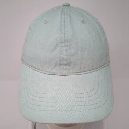 Unbranded Strapback Hat Blue One Size Adjustable Blank Solid Vent Holes