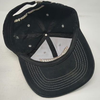 Baseball Cap Black One Size Baileigh Industrial Wood Metal Working Hat Slideback