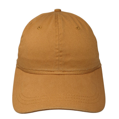 Universal Thread Slideback Baseball Cap Brown One Size Adjustable Blank
