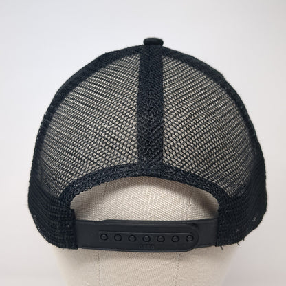 Cody Nite Rodeo Snapbck Trucker Hat Black One Size Adjustable Mesh Back Otto