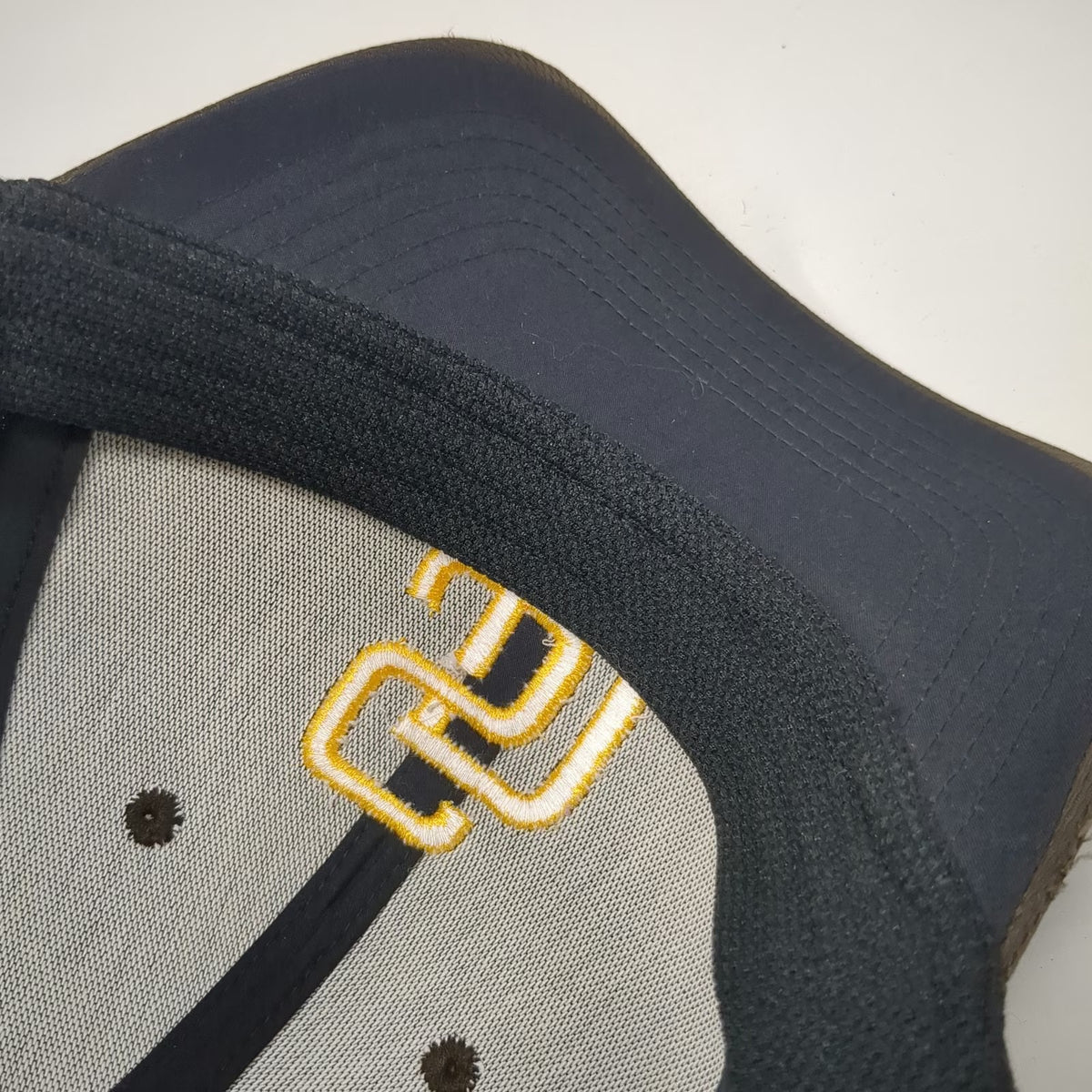 San Diego Padres MLB OC Sports Baseball Cap Brown One Size SD Logo Strapback Hat