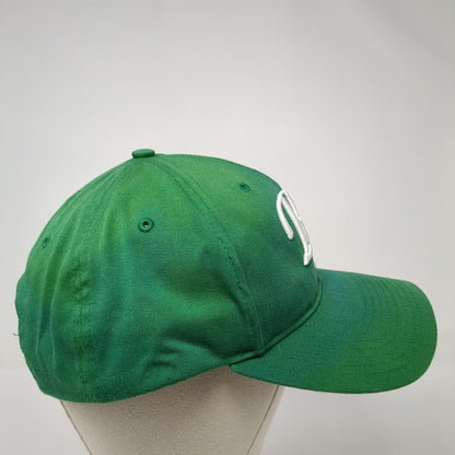 BB Strapback Hat Green M-L Adjustable Embroidered Richardson Pro 214