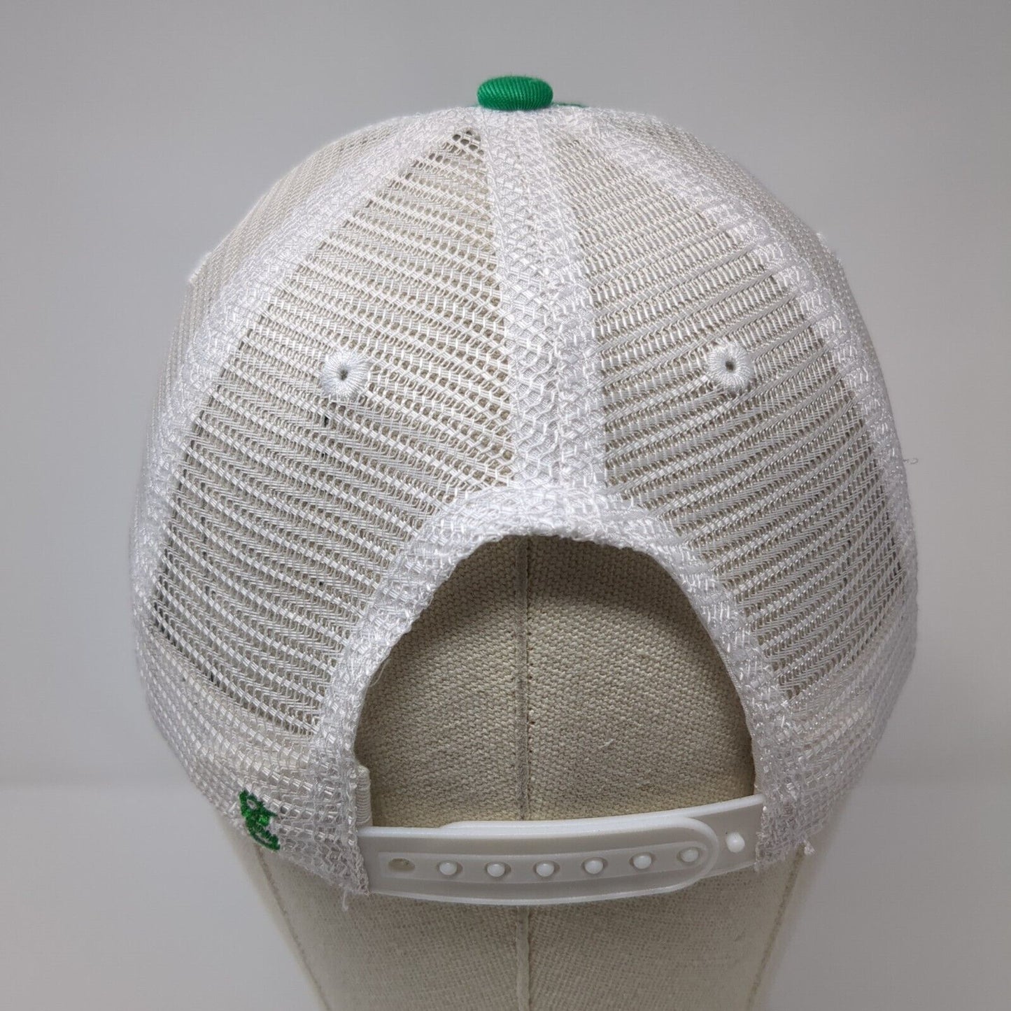 Redfish Lake Lodge Snapback Trucker Hat Green OSFA Mesh Back Gear For Sports