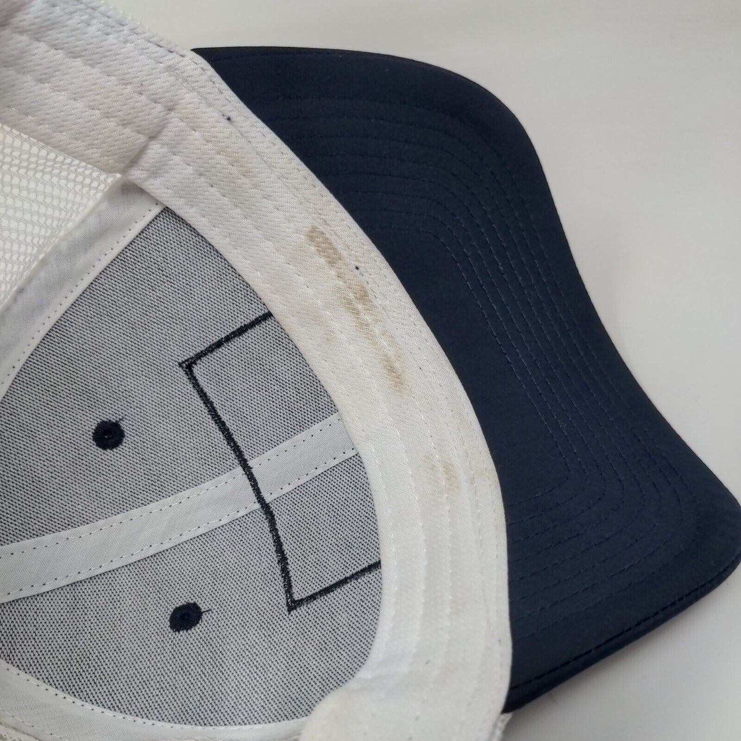 Salt Life Estd 2003 Snapback Trucker Hat Blue OSFM Embroidered Mesh Back