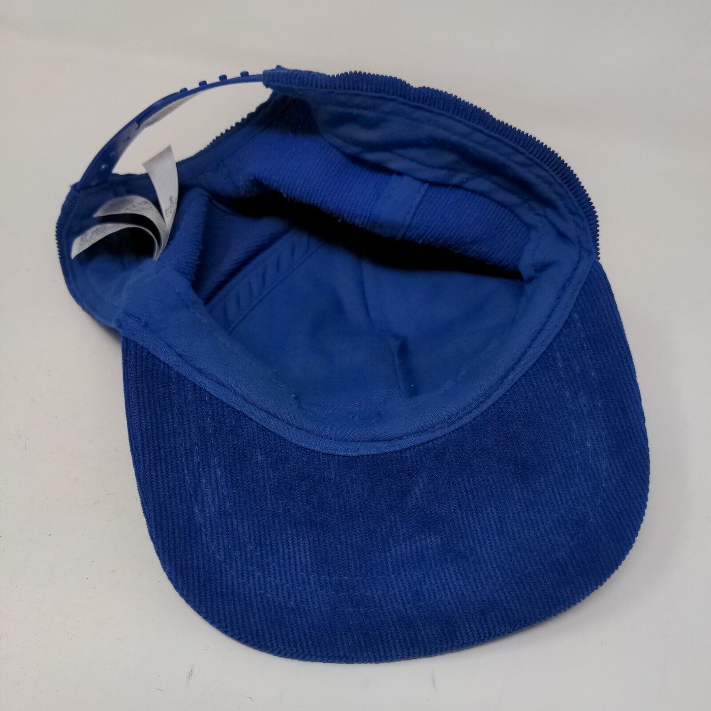 Old Navy Boy's Snapback Hat Blue Size OS Embroidered Awesome Logo Corduroy
