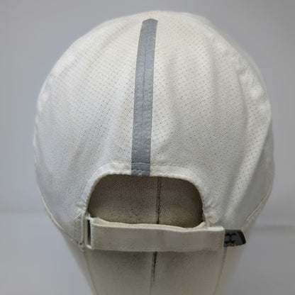 Under Armour Baseball Cap White One Size Reflective Mesh Strapback Running Hat