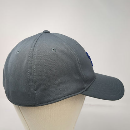 Under Armour Baseball Cap Gray XL Red White Blue Freedom American Flag Logo Hat