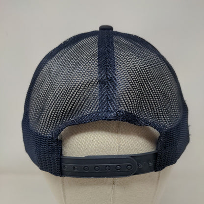 PL Kemerly Equipment LLC Avilla IN Snapback Trucker Hat Blue One Size Mesh Back