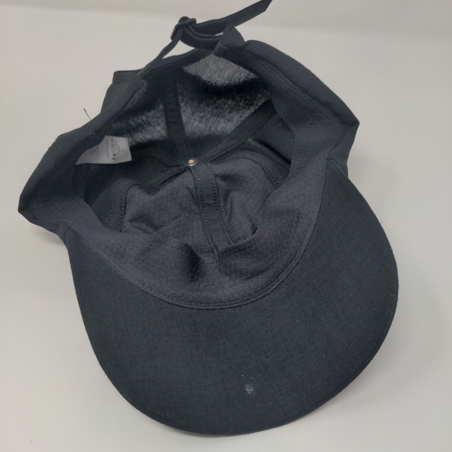 Lululemon Slideback Hat Black OSFA Adjustable Embroidered 6 Panel