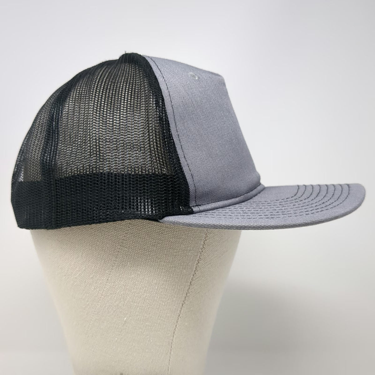 Port Authority Trucker Hat Gray Black One Size MGM Targets Shooting Mesh Back