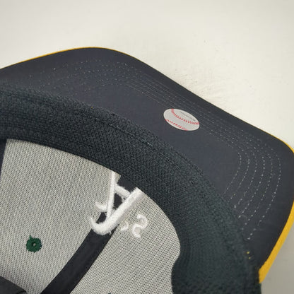 Oakland Athletics MLB OC Sports Green Yellow One Size Baseball Cap Strapback Hat
