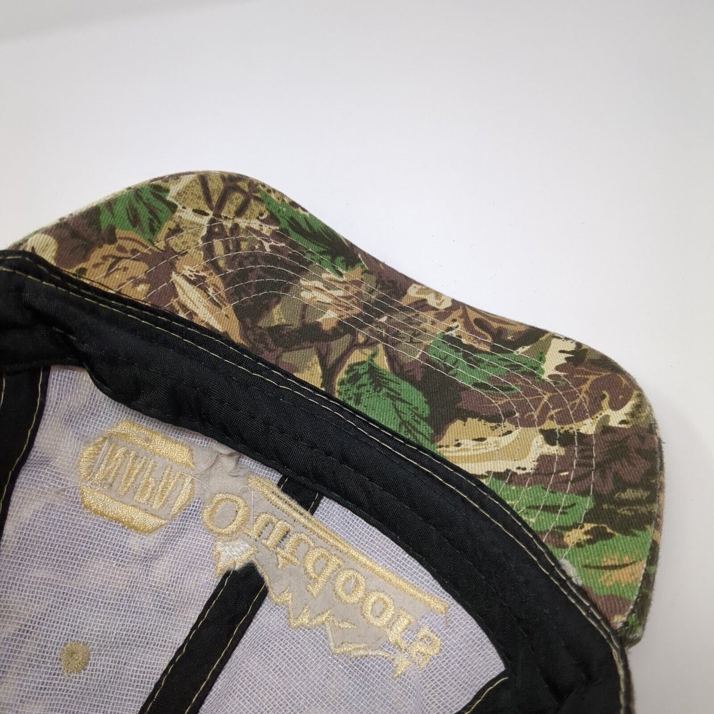 NAPA Outdoors Strapback Hat Camouflage One Size Adjustable Embroidered 6 Panel