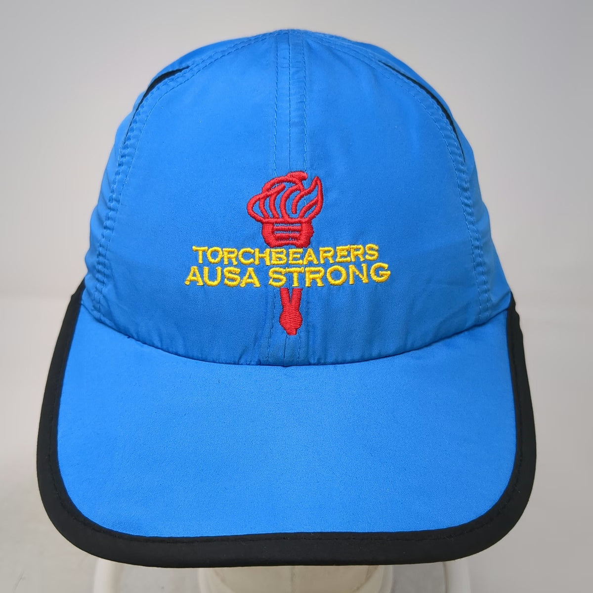 HIT WEAR Baseball Cap Blue OSFM Army Strong Torchbearers Performance Vent Hat