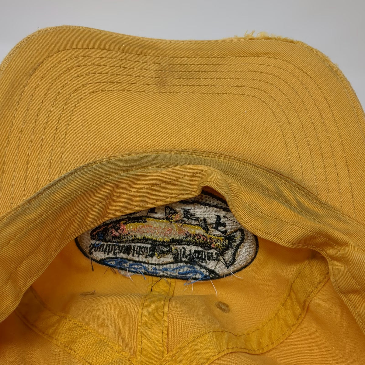 Port Authority Baseball Cap Yellow One Size SEIFF Idaho Fly Fishers Trout Hat