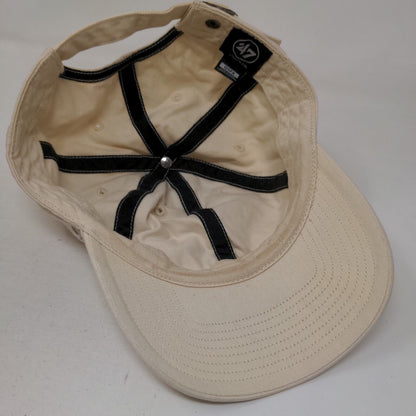 '47 Brand Slideback Hat Tan OSFA Embroidered Logo Adjustable Blank