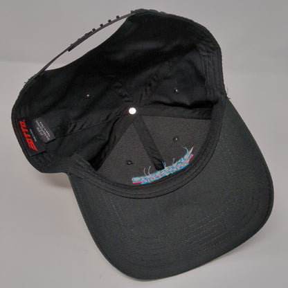 D'Arrigo California Snapback Hat Black OSFM Adjustable Embroidered Otto