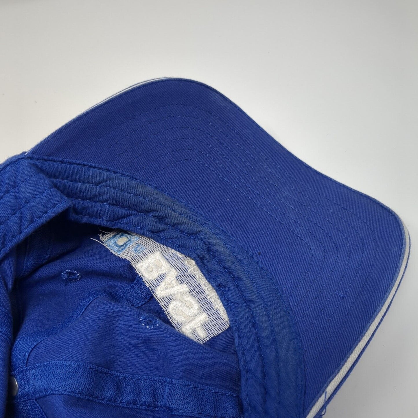 D-BASF We Create Chemistry Slideback Hat Blue One Size Adjustable K-Products