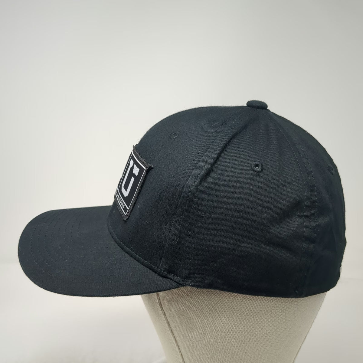 UpTop Mo Club Baseball Cap Black XL Warm Beer Cold Burgers Flexfit Stretch Hat