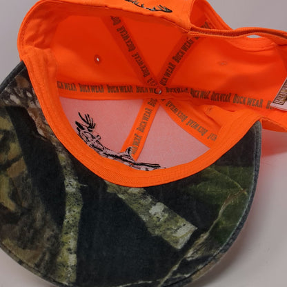Buck Wear Deer Assassin Hunting Orange One Size Baseball Cap Hat Camo Strapback