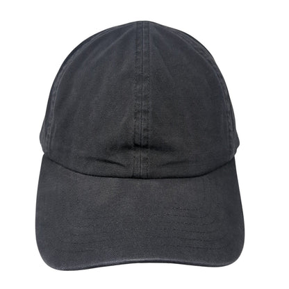 Eddie Bauer Strapback Hat Black One Size Adjustable Embroidered Outdoor