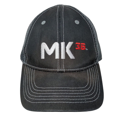 MK 36 Strapback Mesh Back Trucker Hat Multicolor OSFM Embroidered