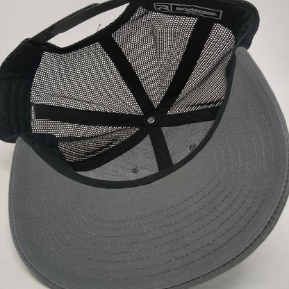 Richardson Trucker Hat Gray One Size Keep It Cool Mountain Snapback Mesh 112