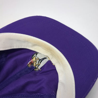 Wilson Purple Baseball Cap L Vancouver Canada Strapback Horse Rider Hat