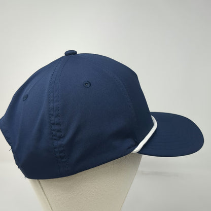 Callaway 5 Panel Blue OSFM Hat Rope Snapback Mascot Golf Performance Bird Cord