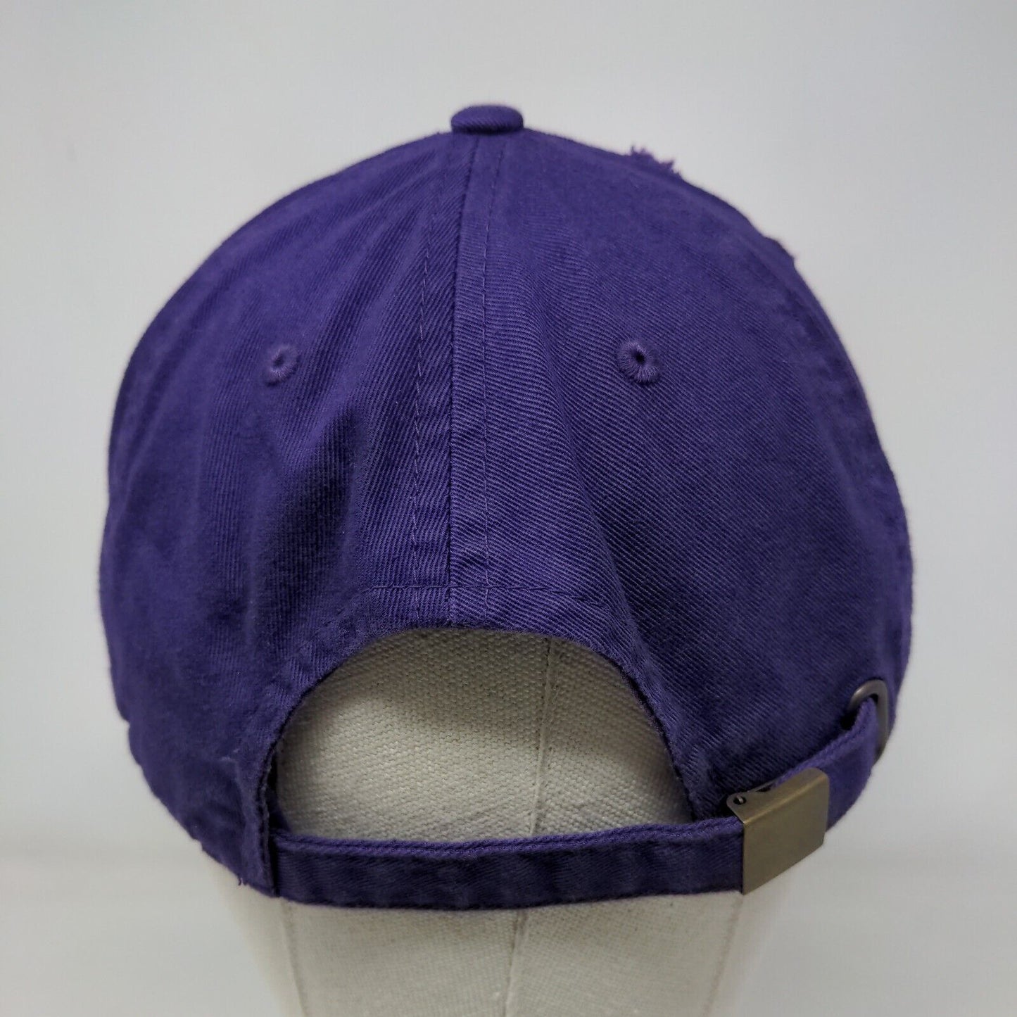 KB Ethos Vintage Since 2001 Slideback Hat Purple One Size Adjustable Distressed
