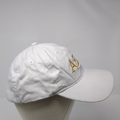 Alpha Xi Delta Good Life Slideback Hat White OS Adjustable Port & Company Cotton
