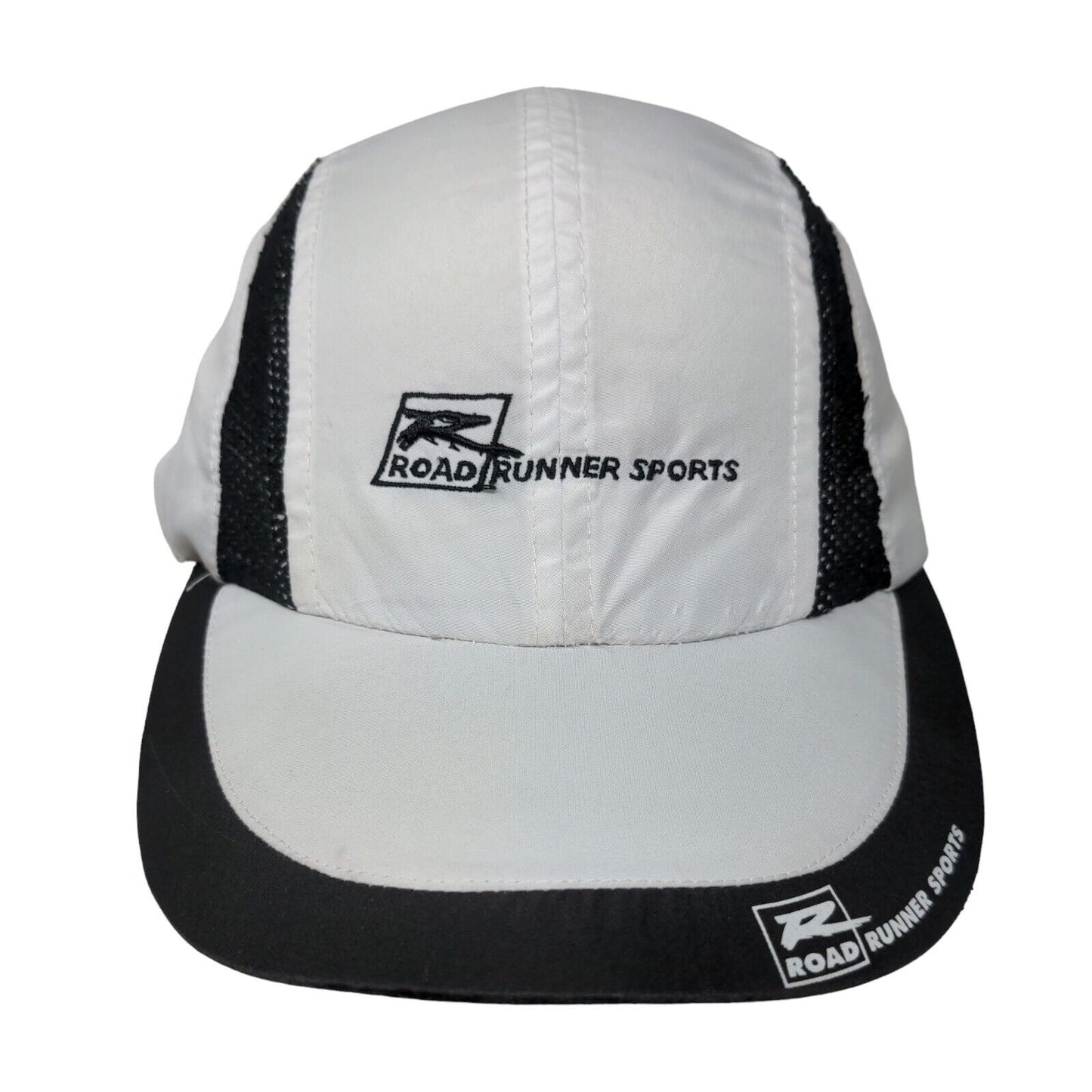 Road Runner Sports Strapback Hat White One Size Embroiodered Adjustable